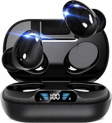 Беспроводные наушники с Bluetooth AAC низкая задержка ENC шумоподавление вызовов светодиодный индикатор батареи автоматическое IPX7 компактные и для прослушивания в ушах идеально подходят для и видео 5.4, поддержка,