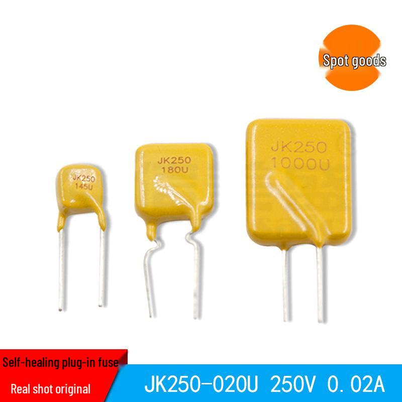 JK250-020U 250V 0.02A Plug-in Self-resetting Fuse In Stock