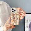 For IPhone17 for Apple 15promax Mobile Phone Case for 14 Flowers 13 Daisy Pearl Rhinestone Rose Women's Model