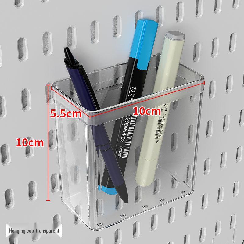 Pegboard Accessories: Small Hooks, Baskets, and Shelves for Kitchen, Bathroom, and Study Room