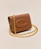 Athe Vanessabruno [Stamp] Brown Stamp Symbol Double A Chain Wallet Aawa6F330W2