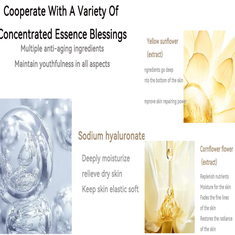 Новая протеиновая нить-лифтинг против морщин для подтяжки лица, Золотая сыворотка для лица, коллагеновая шелковая нить, наборы нано-золотой эссенции