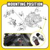 2 шт. Датчики давления трансмиссии 28600-P7W-003, 28600-P7Z-003 Для Honda Acura