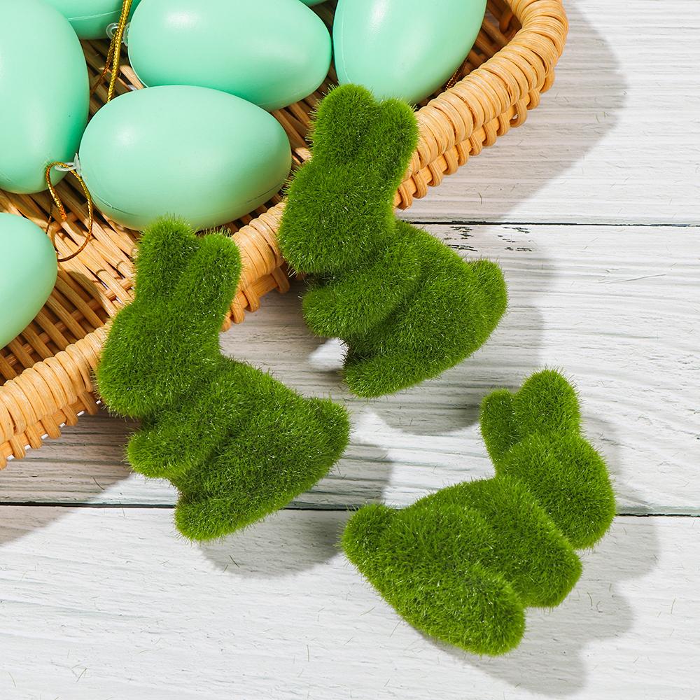 Gifts Party Supplies Celebration Easter Bunny Green Rabbit Home Decoration Happy Easter Ornaments