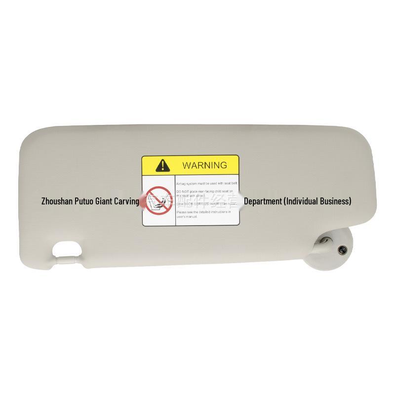 Серый солнцезащитный козырек для Chevrolet Aveo/Sonic/Spark (2012-2019 гг.) Правая сторона, Деталь 95327505