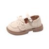 Girls' Small Leather Shoes 2025 Spring and Summer New Little Girl Fashion Princess Shoes Girl Baby Soft Sole Non-slip Children's Single Shoes