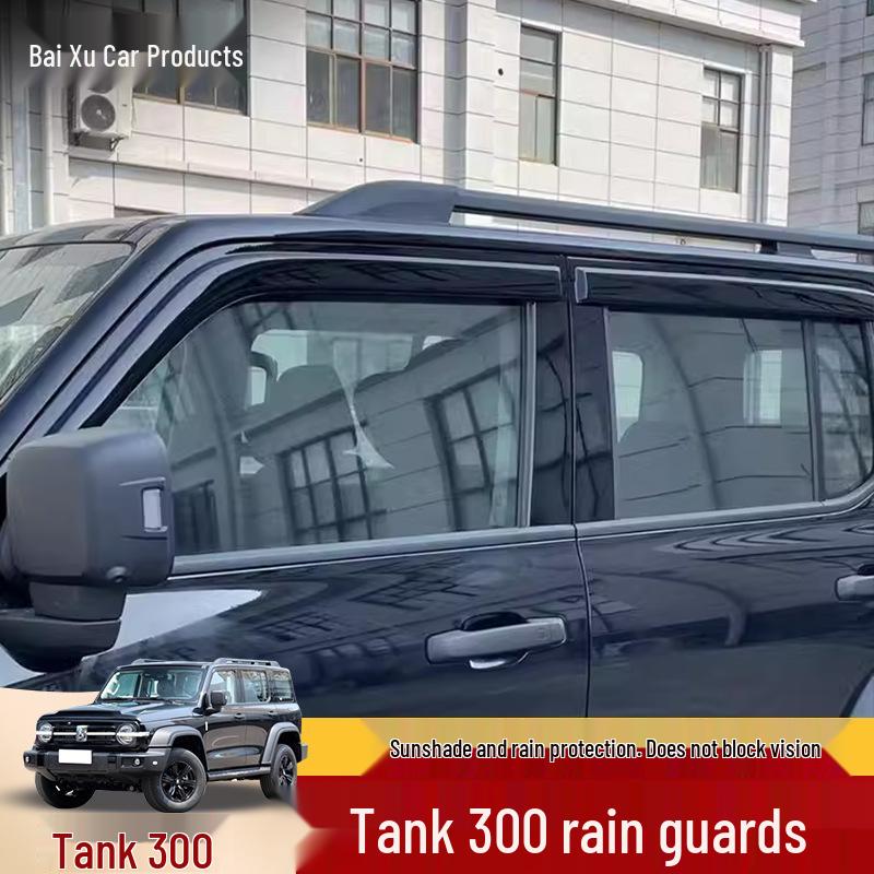 Дефлекторы на окна Tank 300 (от дождя и солнца): Дефлекторы окон и декоративные аксессуары