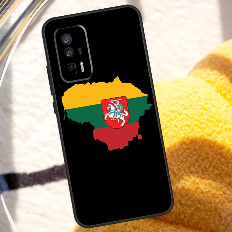 Lithuania Flag Case For POCO X6 M6 X3 Pro X5 F3 F5 M5s Xiaomi 13 14 Ultra 12 Lite 11T 12T 13T Pro Cover