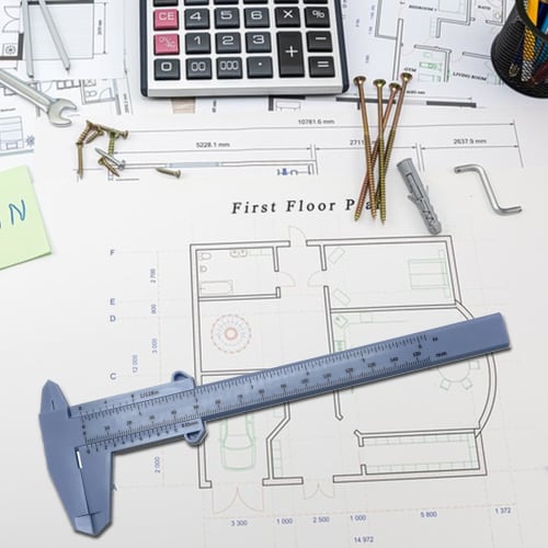 Vernier Caliper Measuring Tool, Digital Caliper, Precision Vernier Caliper, Practical Vernier Caliper | ABS Slide Measuring Caliper, High-Precision Mi