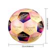 Ronaldo's Legendary Journey Size 5 Soccer Ball Machine-Stitched Indoor/Outdoor Training and Matches Perfect Commemorative Gift for Soccer Lovers
