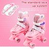 Breathable Skating Shoes Kids Beginner Roller Skating Shoes Stable Children Skates Adjustable Szie