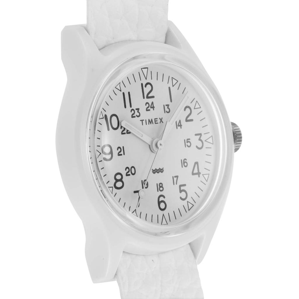 TIMEX Оригинальные женские часы Camper 29 мм TW2R96200 с белым циферблатом