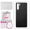 apgo Protective Skin Sticker for the Back Compatible with Oppo Reno3, Wrap Film, Foil, Vinyl - Pattern Black Honeycomb