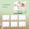 Portable Children Watercolor Painting Book Paint with Water Brush Kids Gouache Graffiti Picture Coloring Drawing Toys Gifts