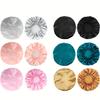 Large Satin Sleep Cap, Adjustable Elastic Band, Hair Bonnets For Women, Night Sleeping, Hair Care Bonnet For Curly Braided Hair