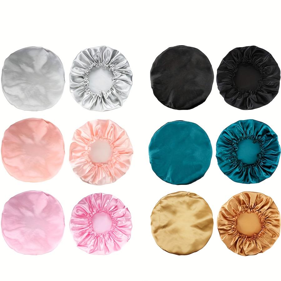 Large Satin Sleep Cap, Adjustable Elastic Band, Hair Bonnets For Women, Night Sleeping, Hair Care Bonnet For Curly Braided Hair