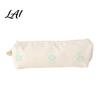 Portable Pen Organizer Cute Floral Pencil Case Mini Cotton Pouch for Pens Pencils Erasers Lightweight Stationery Zipper Storage Bag Students Kawaii