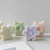 DIY Christmas Snowflake Silicone Candle Mold Handmade Soap Aroma Candle Molds Chocolate Candy Baking Tool