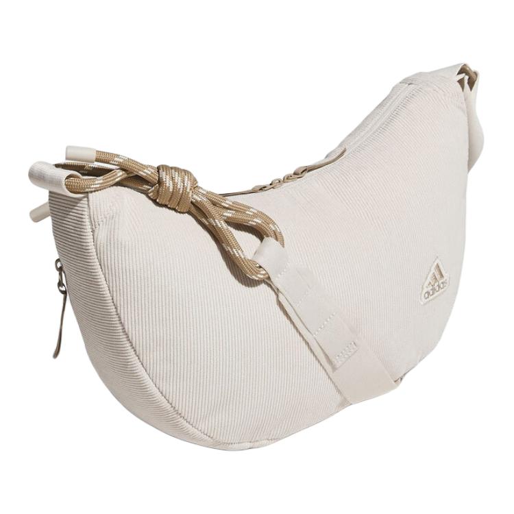 Adidas Полиэстеровая сумка кроссбоди, сумка через плечо обычная женская экрю Adidas JF6250
