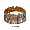 2025 Кольцо для рождественской елки в виде пряничного домика со светодиодной подсветкой, подставка для рождественской елки, чехол для основания, для праздничной вечеринки, домашнего декора