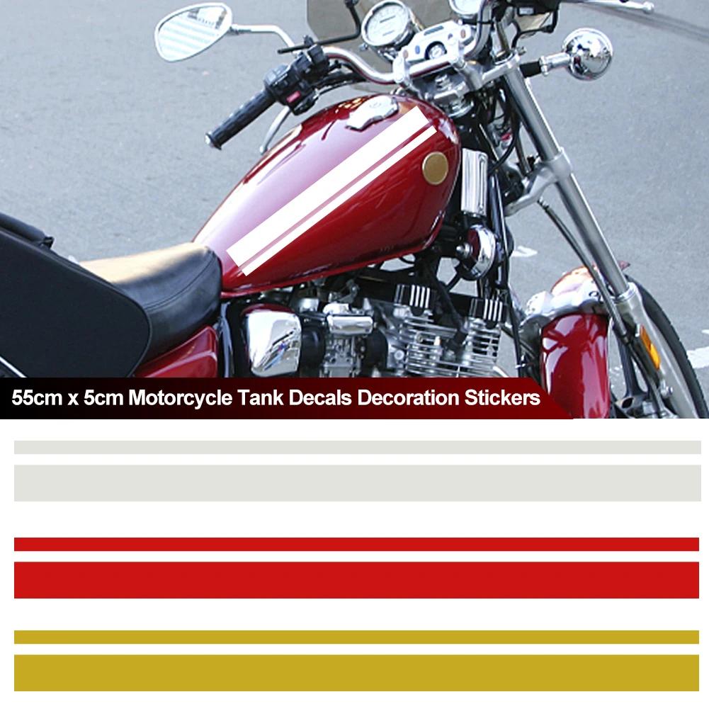 55 см x 5 см наклейки на бак мотоцикла декоративные наклейки самодельные наклейки на топливный бак водонепроницаемые аксессуары