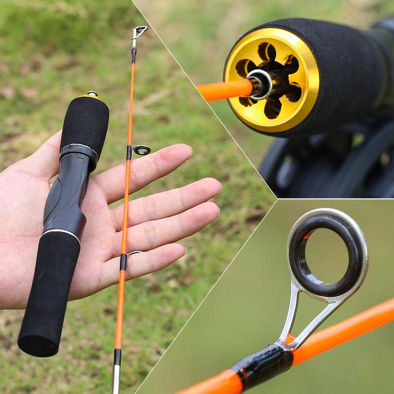 Удочка для зимней рыбалки, разъемная