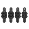 4PCS Silicone Steering Wheel Massage Strap Soft Steering Wheel Cover  for Drivers