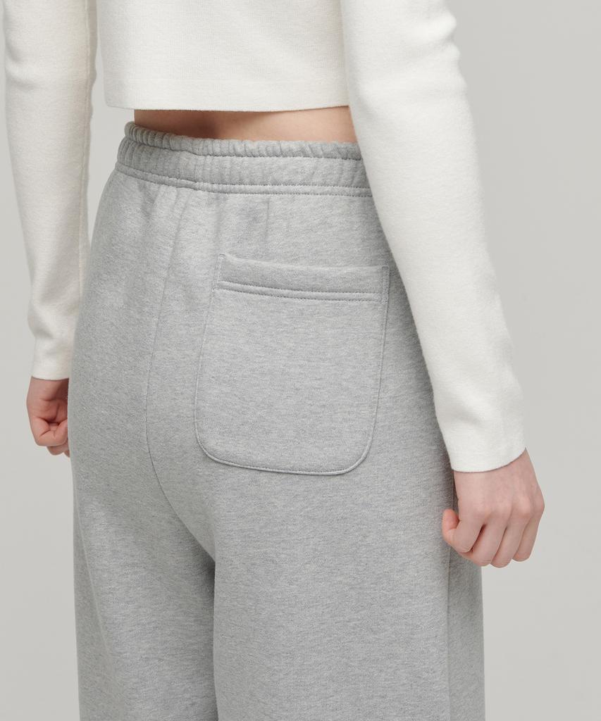 MUSINSA STANDARD WOMAN Женские байковые свободные брюки для отдыха [Средне-серый]