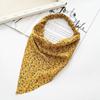 Summer Printting Hair Scarf Scrunchies Vintage Triangle Bandanas Hairband Headband Elastic Hair Bands Headwrap Hair Accessories