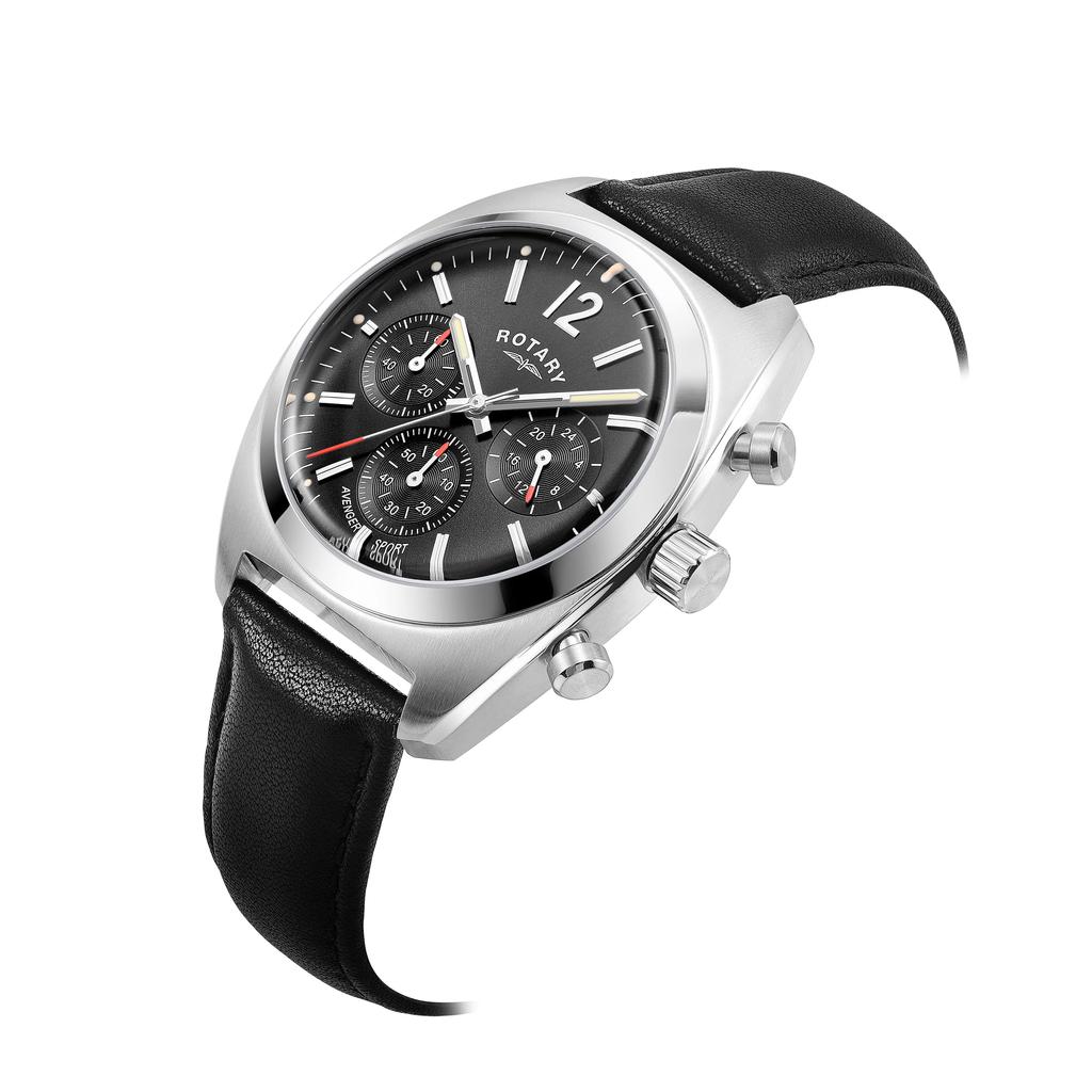Наручные часы Rotary AVENGER SPORT Chronograph Avenger Sports Chronograph Black [ROTARY] GS05485/65 Мужские