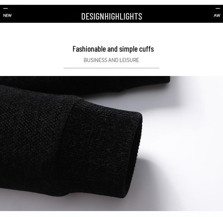 Мужская демисезонная повседневная деловая куртка Woodpecker 2025 для отцов среднего и пожилого возраста