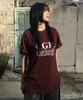 CGP Square Logo Short Sleeve T-Shirt - Burgundy