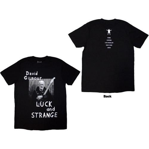 Футболка-унисекс для взрослых с портретом Дэвида Гилмора Luck & Strange