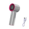 LED Display Mini Portable Fan Air Turbo Tech USB Rechargeable Fan Handheld Turbo Fan  Outdoor