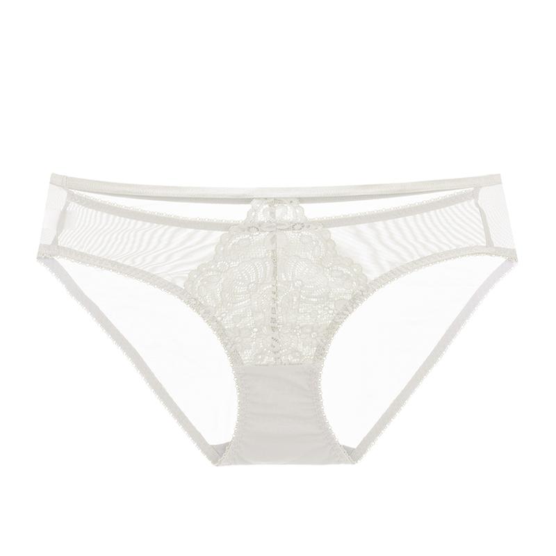 DKGEA Sexy Underwear Low-Rise Panties Women Transparent Lace Briefs