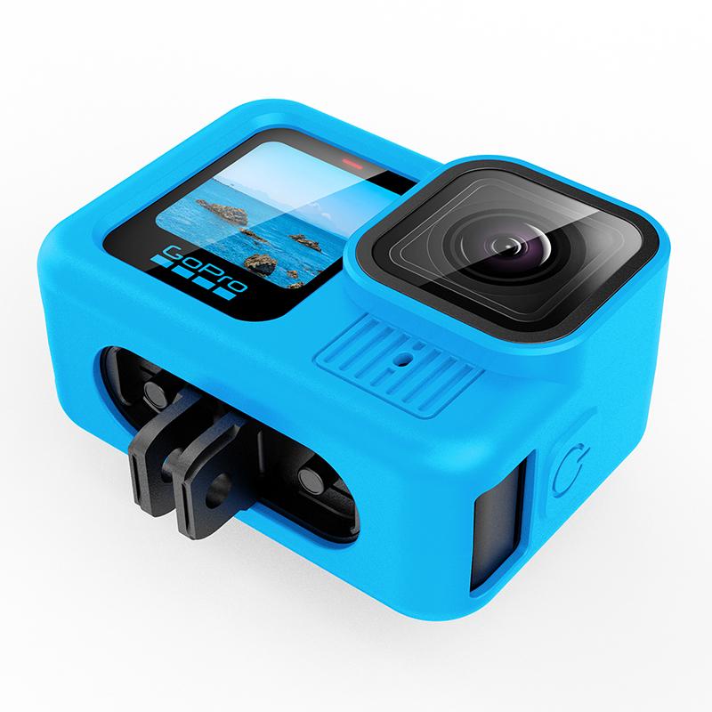 Противоударный силиконовый чехол для GoPro 13 Защитный чехол Открывающаяся пылезащитная крышка Заглушка порта Крышка объектива для GoPro Hero13 Аксессуары