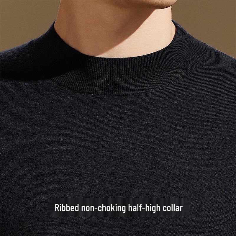 Antonio Men's Half-High Neck Cashmere Blend Sweater