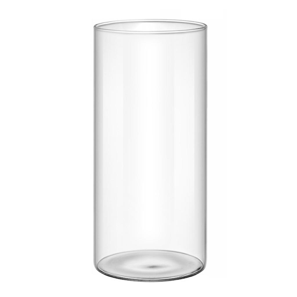 Clear Glass Cylinder Vase Multiple Size Glass Flower Vase Hydroponic Floral Container Candle Holder Table Centerpieces
