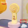 Cartoon USB Rechargeable Portable Handheld Fan with Phone Holder - Perfect Summer Gift