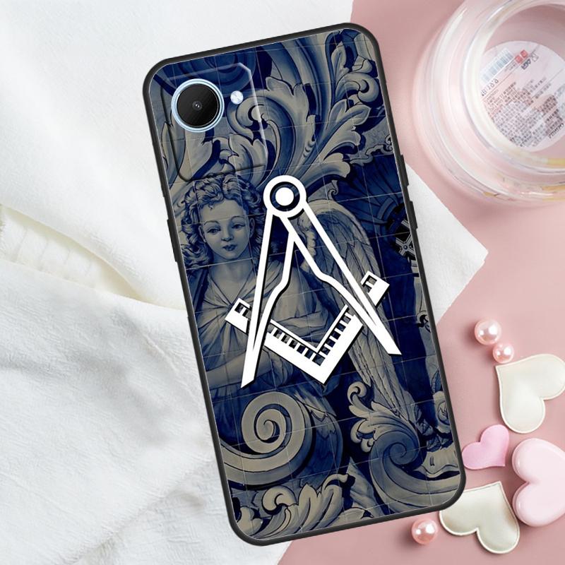 Free And Accepted Masons For Realme 14 10 11 12 13 Pro Plus GT 6 5 6T GT7 Pro C61 C55 C53 C51 C21Y C25S C75 C67 Case