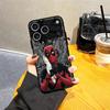 Чехол Marvel Deadpool для iPhone 17 Pro Max 14 16 Plus XS XR 11 7 8 SE 13 Mini 15 12 Air 17e Задняя крышка телефона