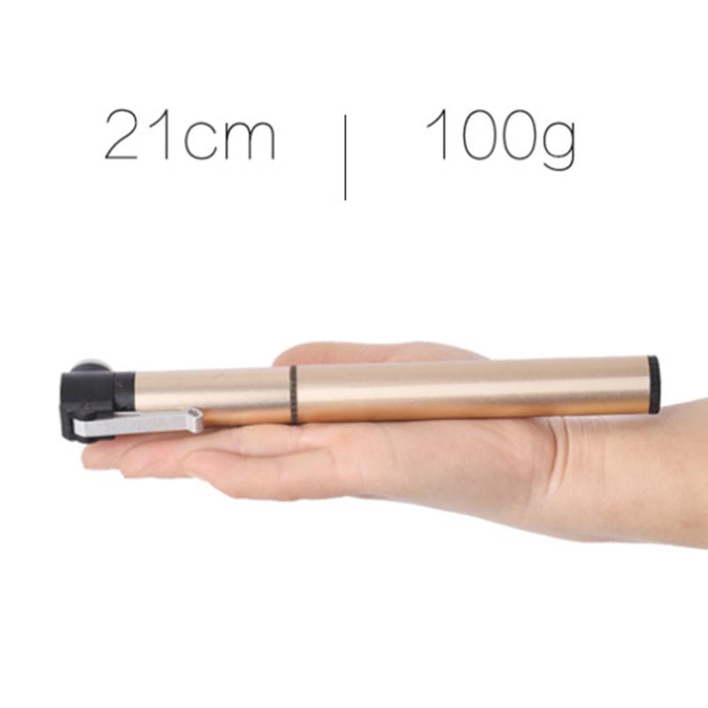 Bicycle Pump Mini Portable MTB Road Bike Pump Aluminum Alloy Cycling Inflator Presta Schrader Valve Hose Pumps Bicycle Pumb