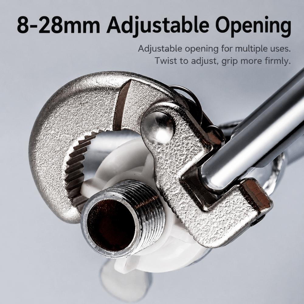 Extended Body Plumbing Wrench Multi Function Pipe Repair Kit Shower Fitting Tool Shower Fit