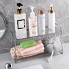 Space Saving Hollow Drain Basket Stainless Steel Kitchen Rack New Storage Shelf  Kitchen