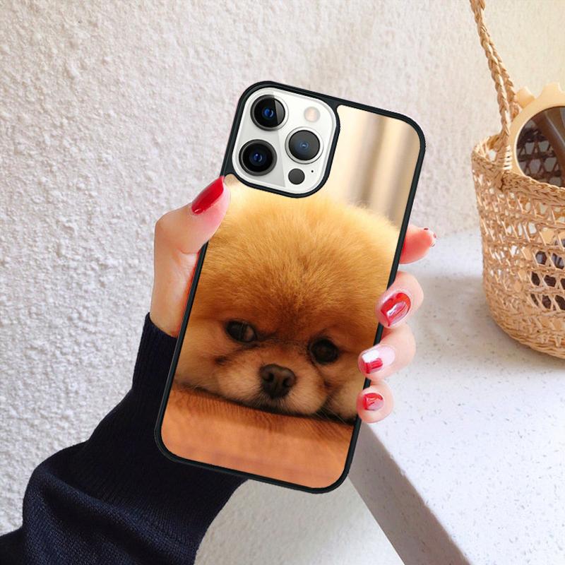 Pomeranian dogs dog Phone Case for iPhone 17 Air 16 Coque 15 14 12 13 PLUS 11 PRO MAX Back Cover Fundas Shell