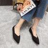Fashion Knit Slip On Flat Shoes Women Mesh Loafers Stretch Ballet Shallow Flats Dress Shoes Moccasins Comfort Ballet Flats 2025