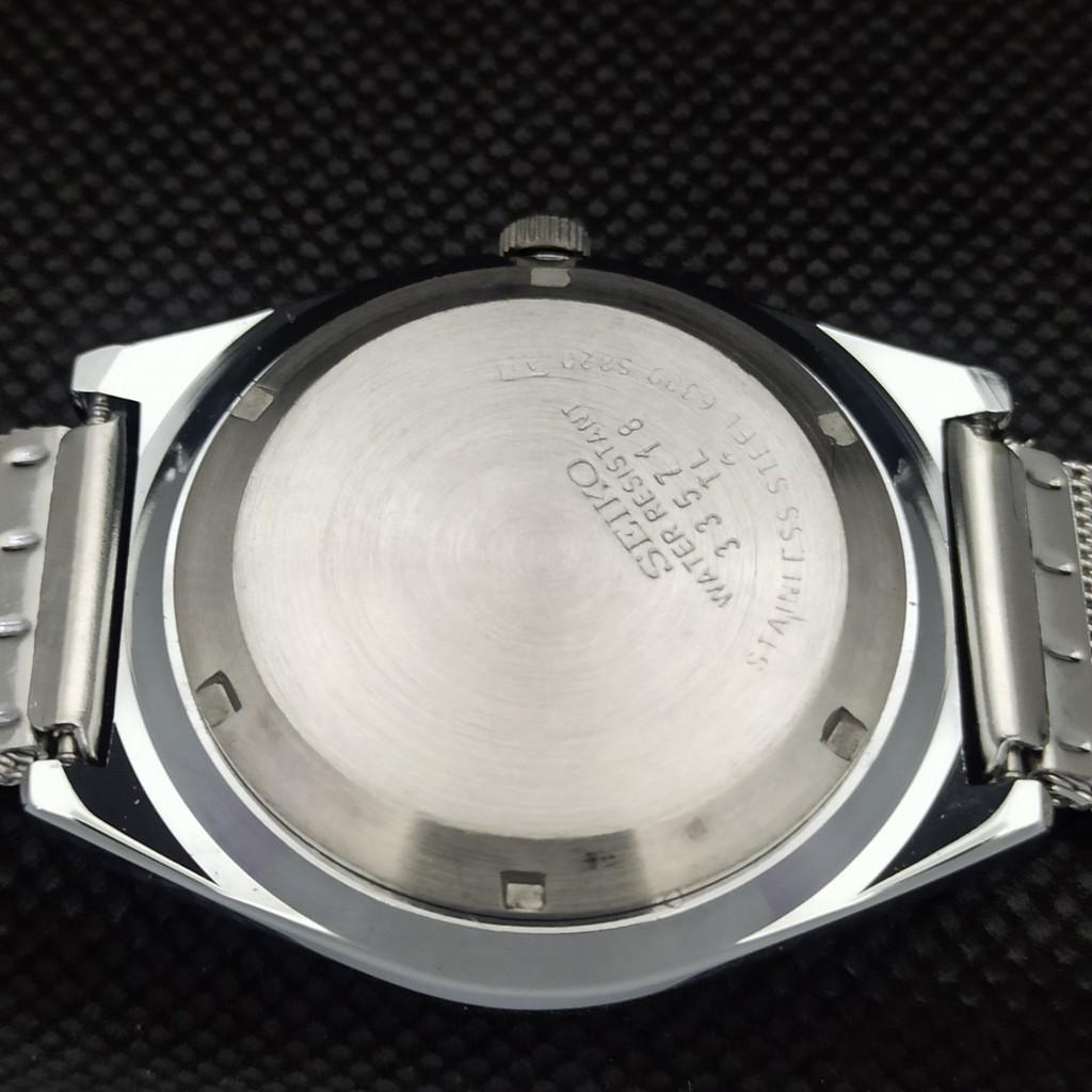 ВОССТАНОВЛЕННЫЕ ВИНТАЖНЫЕ SEIKO 5 AUTO 6349A ЯПОНИЯ МУЖСКИЕ АРАБСКИЕ СЕРЕБРЯНЫЕ ЧАСЫ a298954-2 Seikoa298954