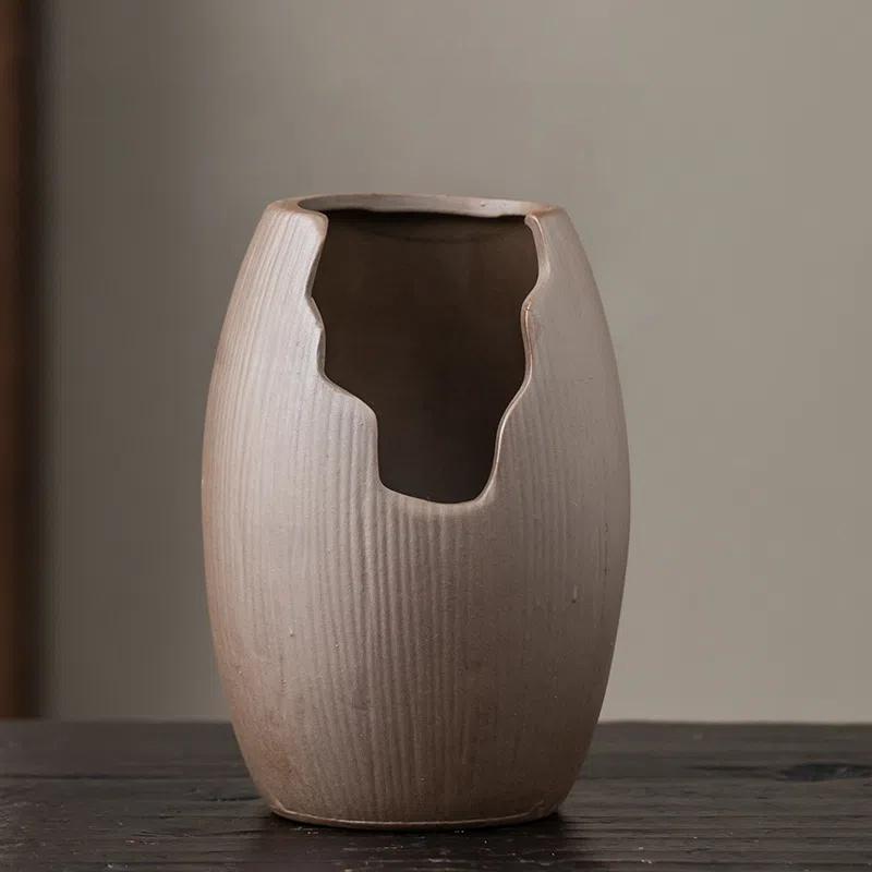 Винтажный крытый и уличный креативный цветочный горшок в форме бонсай, маленький и большой, фиолетовый, глиняный, керамический, зеленый, настольный, декоративный, для растений