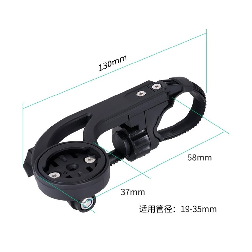 Multi-Functional Stopwatch Mount – Bike Computer Holder Compatible with Action Cameras, for Road & Mountain Bikes