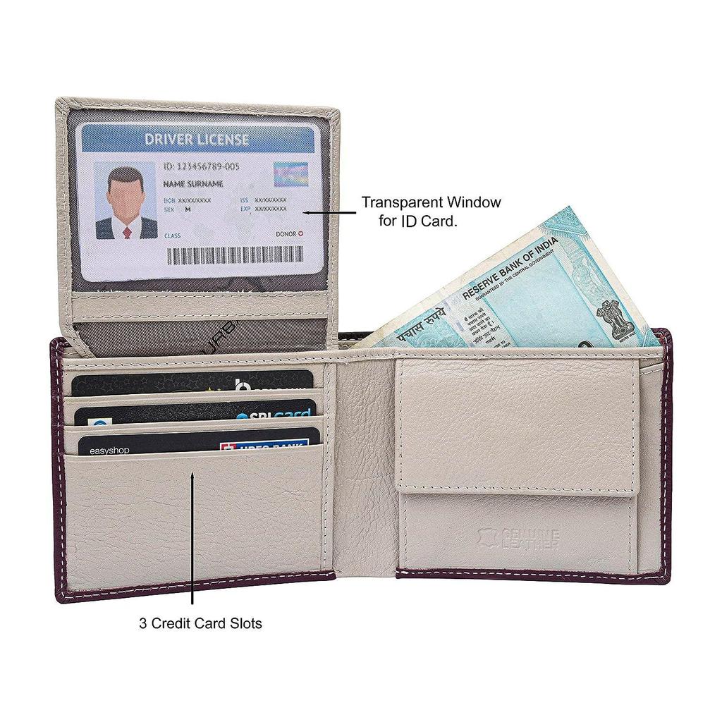 Мужской кожаный кошелек Kyle Brown/Sand